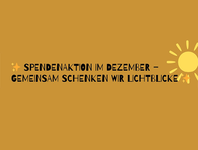 Jeder Schritt zählt: Herzlichen Dank an Sarah Proft für diese wunderbare Dezember-Aktion!
